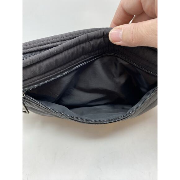 Think Royln Crossbody/Shoulder Bag Black Camo Puffer 2 Tricolor Straps Hobo - Picture 5 of 9